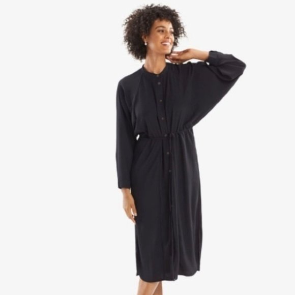 MM Lafleur Dresses & Skirts - MM LaFleur Maya Buttondown Midi Dress
